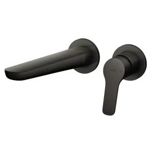 Vòi Lavabo TOTO TLG03308BB#MBL Nóng Lạnh Gắn Tường Màu Đen Mờ