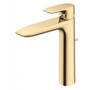 Vòi Lavabo TOTO TLG04304B#PFG Nóng Lạnh Thân Vừa Vàng Pháp Bóng