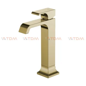 Vòi Lavabo TOTO TLG08305B#PFG Nóng Lạnh Cổ Cao Vàng Pháp Bóng