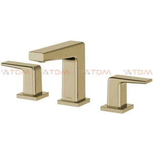 Vòi Lavabo TOTO TLG10201BA#PFG 3 Lỗ Vàng Pháp Bóng