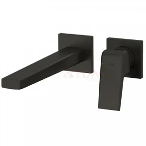 Vòi Lavabo TOTO TLG10308BB#MBL Nóng Lạnh Gắn Tường Màu Đen Mờ