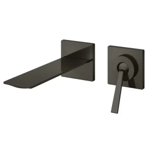 Vòi Lavabo TOTO TLP02309BA#MBL Nóng Lạnh Gắn Tường Màu Đen Mờ