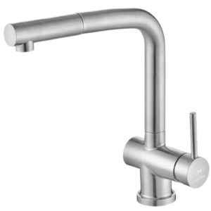 Vòi Rửa Chén Bát Malloca K103-SS Nóng Lạnh Rút Dây