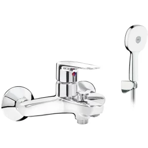 Vòi Sen Tắm Nóng Lạnh Inax BFV-1113S-8C (BFV1113S8C) Tay Sen Tăng Áp