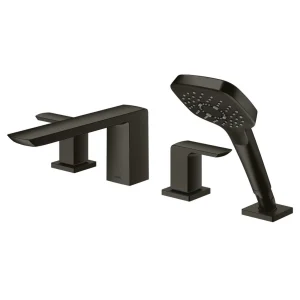 Vòi Xả Bồn Tắm TOTO TBG02202A#MBL Nóng Lạnh 4 Lỗ Màu Đen Mờ