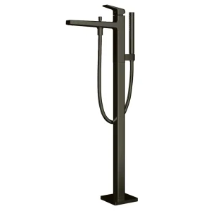 Vòi Sen Xả Bồn Tắm TOTO TBG10306AA#MBL Kèm Tay Sen Đặt Sàn Màu Đen Mờ