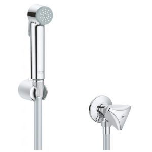 Vòi Xịt Tolet Grohe 26357000 Kèm Van Khóa New Tempesta Trigger Spray
