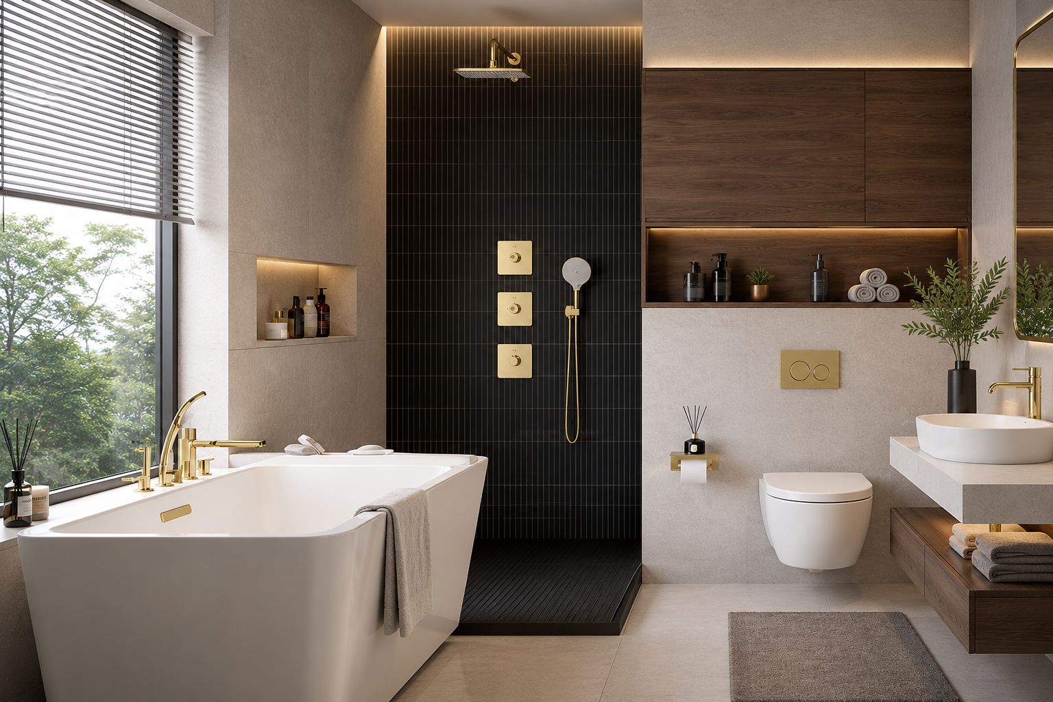 Thiết bị vệ sinh American Standard hiện đại cho căn hộ