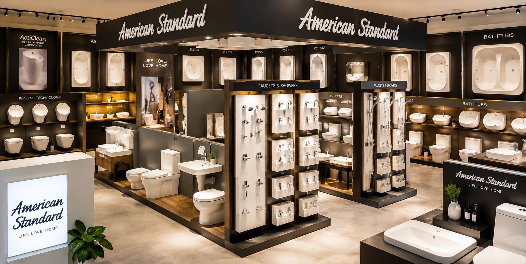 Đại lý thiết bị vệ sinh American Standard chính hãng