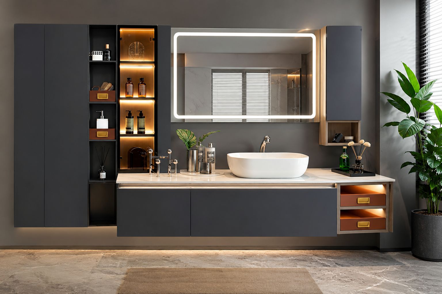 Lavabo American Standard sang trọng cho phòng tắm biệt thự