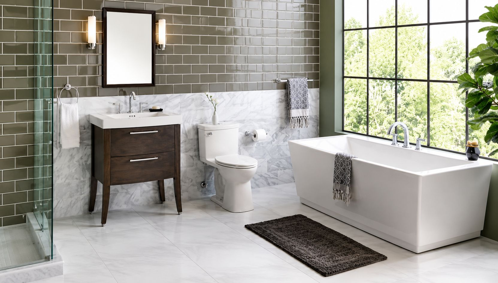 Thiết bị vệ sinh American Standard cho nhà mới