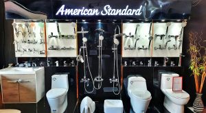Bồn cầu American Standard 1 khối chính hãng với thiết kế hiện đại cho phòng tắm
