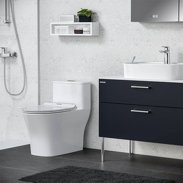 Bồn cầu American Standard 1 khối thiết kế liền khối hiện đại