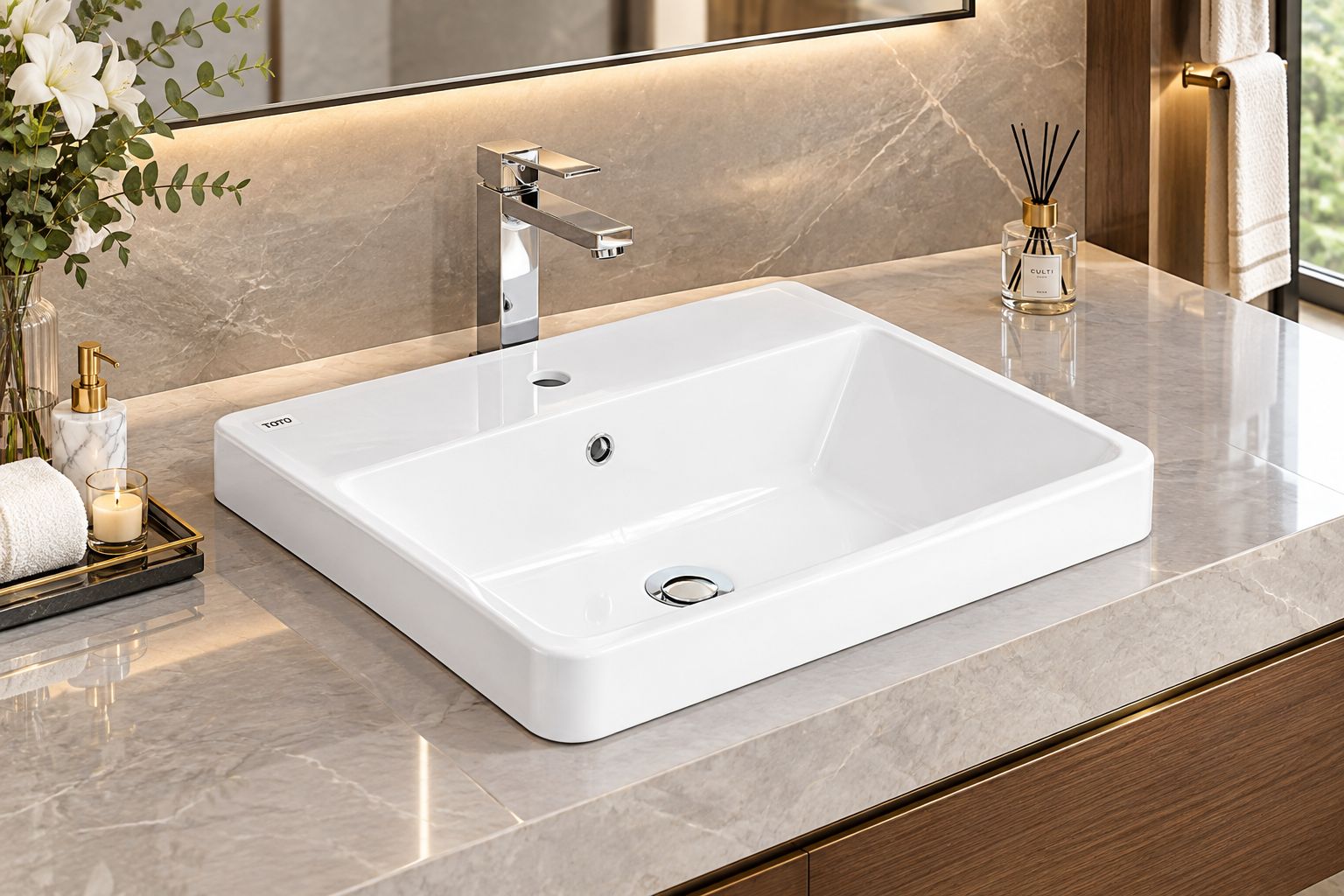 Ưu điểm của lavabo American Standard trong phòng tắm hiện đại