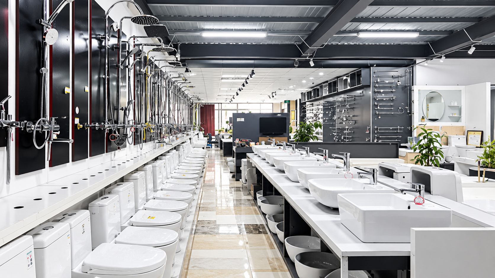 Thiết bị vệ sinh American Standard tại showroom Quảng Trị