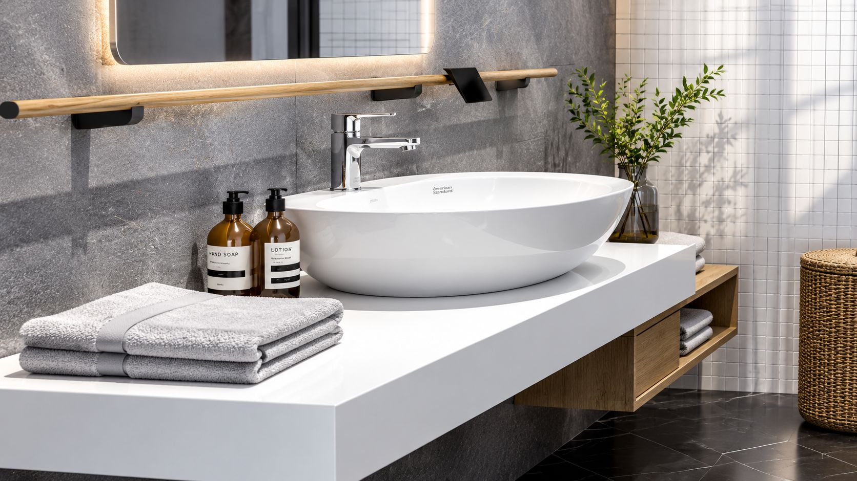 Vòi lavabo American Standard hiện đại
